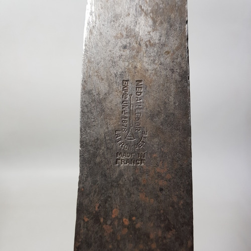 Imagen 5 de 8 de Antigua Cuchilla La Trompette Paris Acero Carbono Mag 59575