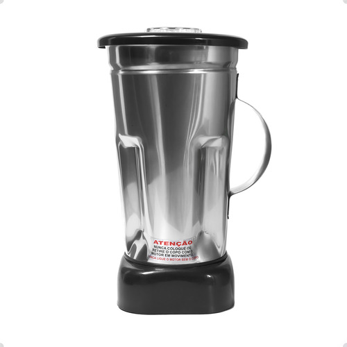 Liquidificador Industrial 2 Litros Alta Rotação Inox 110v Cor Cinza 220v