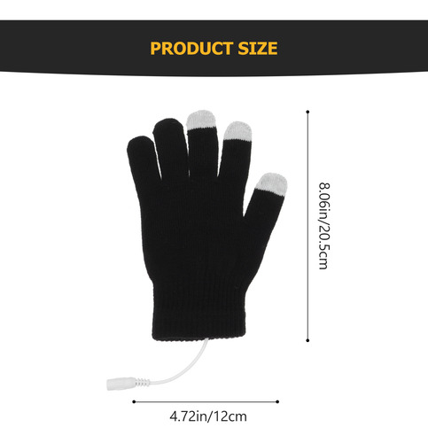 Guantes Térmicos De Algodón Con Pantalla Táctil Alimentados