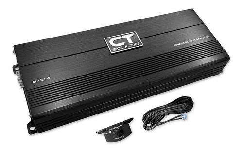 Ct Sounds Ct-1500.1d - Amplificador Monobloque De Audio Comp