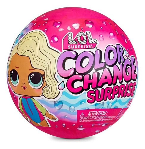 Boneca Lol Surprise Color Change Doll Muda De Cor Original