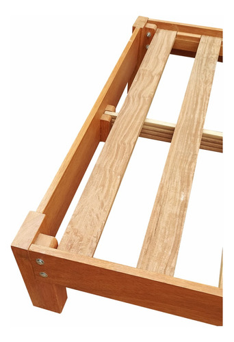 Tarima Madera Tornillo 2 Plazas , De Encaje