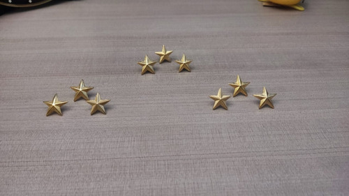 Grados Estrellas Coronel Ejército Mexicano Baño De Oro