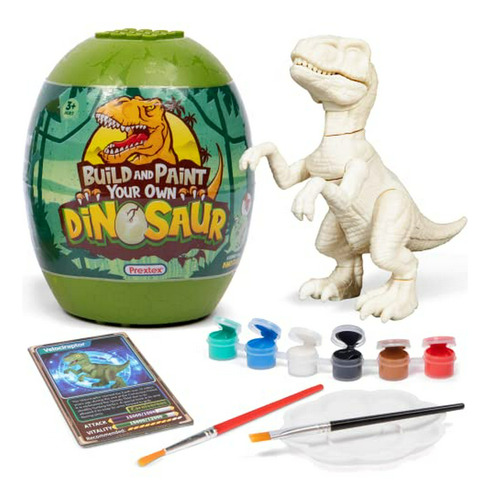 Kit Dino Constructor Y Pintor, Colección Sorpresa - Set De A