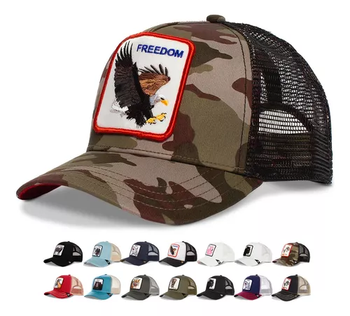 Gorra de camionero de camuflaje