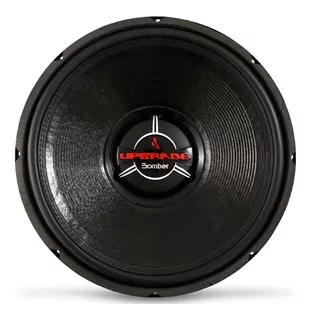 Subwoofer Bomber Upgrade 15 Pol 350w 4 Ohms Bobina Simples Cor Preto