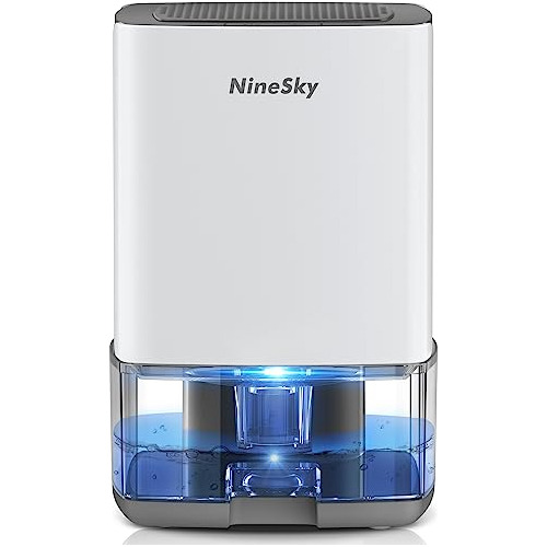 Ninesky Dehumidifier For Home, 30oz Water Tank,(300 Sq.ft) D