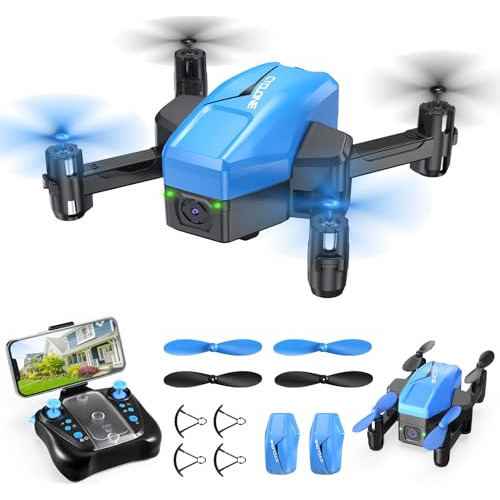 Mini Drone Cámara De 1080p Niños, Drone Fpv Plegable ...