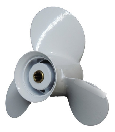 Imagem 2 de 5 de Hélice Motor Toyama 15hp 8 Estrias 9 1/4 X 11 - 9.25 X 11