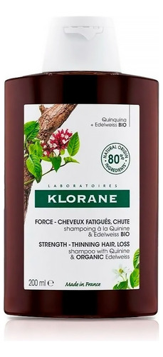 Klorane - Shampoo  P/caída Quinina Fortificante X 200ml