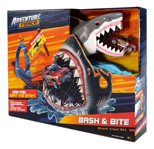 comprar Pista De Carritos Ataque Tiburón, Bash Bite Adventure Force comprar Pista De Carritos Ataque Tiburón, Bash Bite Adventure Force
