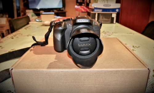 Cámara Wifi Nfc Panasonic Lumix G6k+lente G Vario 14-42mm! Negro (Usado)