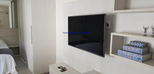 Imagem 4 de 10 de Apartamento 38m², 01 Dormitório, 01 Banheiro E 01 Vaga Na Garagem. Condomínio Com Portaria, Segurança 24hrs, Piscina, Salão De Festa, Playground E Ch - 21032507 - 69352994