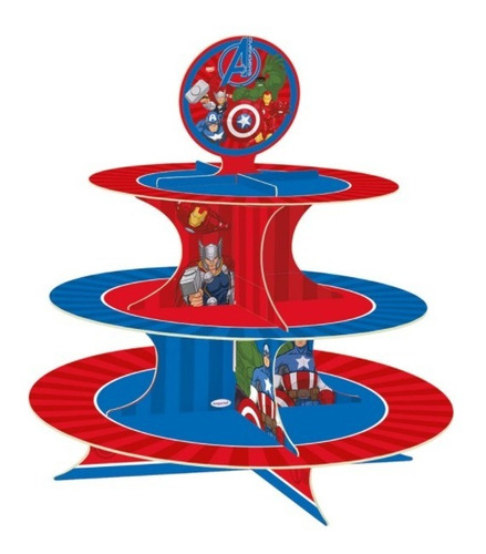 Torre De Cupcakes Avengers - Sempertex