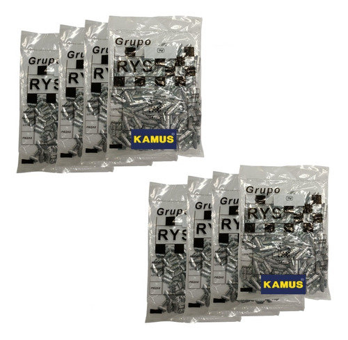 Paq Contrapeso Balanceo/ Plomo 1/4 A 2oz Rin Acero 8b 750pz