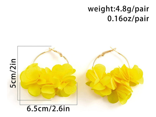 Pendientes Colgantes De Rosas Para Mujeres Y Niñas