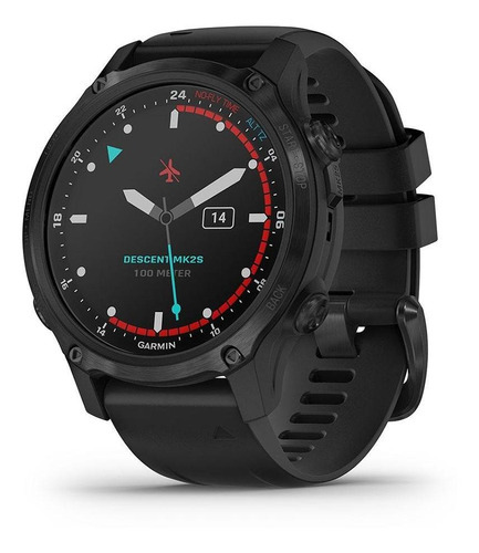 Smartwatch Buceo Gps Garmin Descent Mk2s Zafiro (chico) Color De La Caja Negro Color Del Bisel Negro