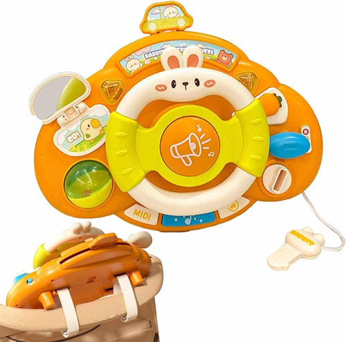 Volante Musical Para Juegos Niños Niñas