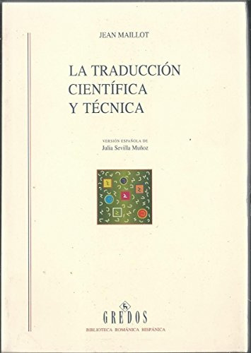 Libro La Traducción Científica Y Técnica De Jean Maillot Ed: