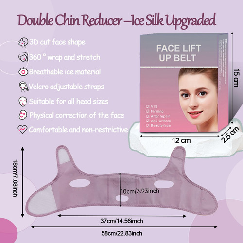 Mascarilla Lifting Facial, Cinta Facial Reutilizable, 2024