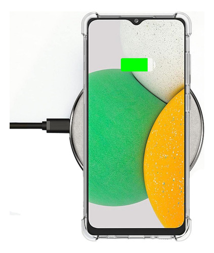 Capinha Capa Anti Queda P/ Galaxy A03 Core + Pelicula Vidro