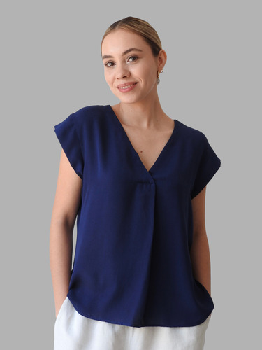 Blusa Casual Dama Fresca En Talla Extra Silueta Amplia