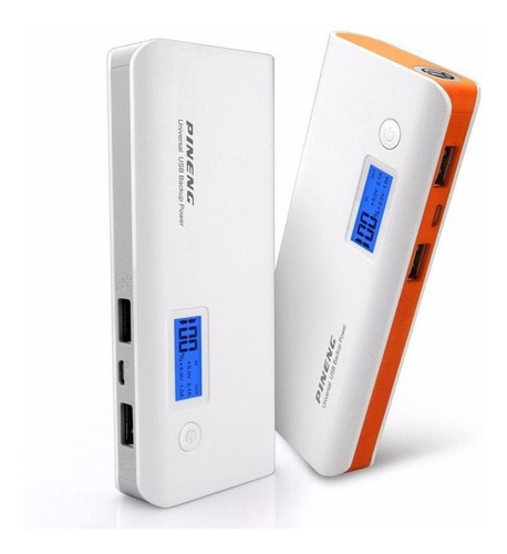 Imagem 3 de 4 de Carregador Port Power Bank Pineng Pn-968 10000mah Bc