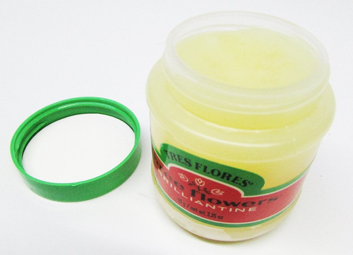 Imagen 2 de 5 de Pomada Pinaud Three Flowers Brillantine 3.25oz Solid Pomade