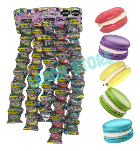 Hubin Gomitas Macarrones Gummy Jelly 50 Pzas