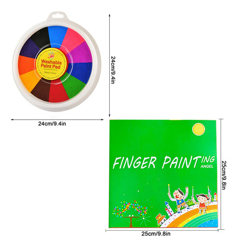 U Toy Divertido Kit De Pintura De Dedos Juguetes De Dibujo D