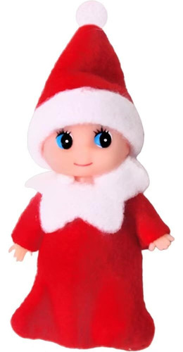 Muñeca De Peluche Suave De 11 Cm For Decoración De Navidad