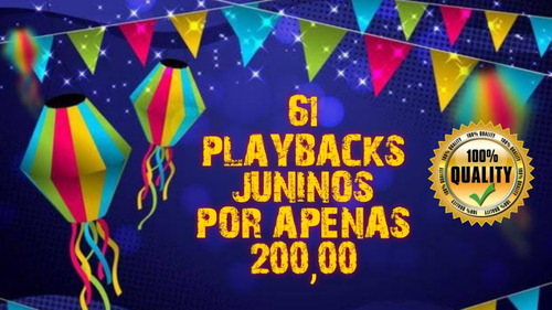 Pacotes De Playbacks Juninos