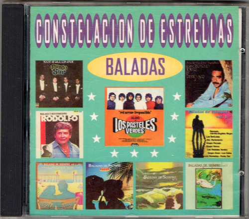 Constelacion De Estrellas Baladas Cd Original Usado. Qqb. 