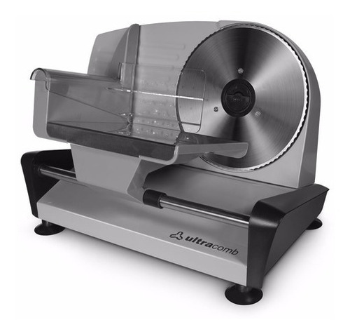 Cortadora De Fiambres Familiar Ultracomb Fs-6301 150w Acero