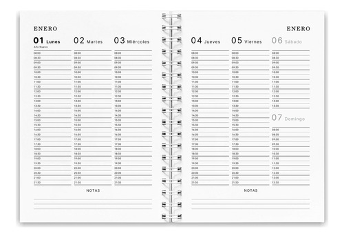 Pdf Imprimible Agenda Semanal 2024 Turnos Con Horarios