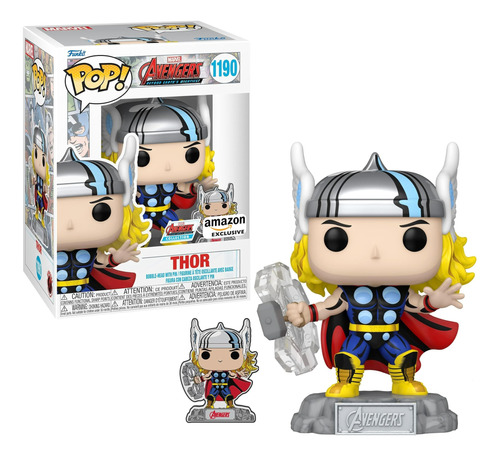 Funko Pop! & Pin: Marvel: Earth's Mightiest - Thor #1190