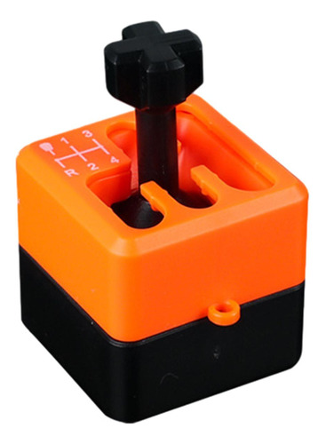 Mini Caja De Cambios Gadget Juguete Piezas De Coche Naranja