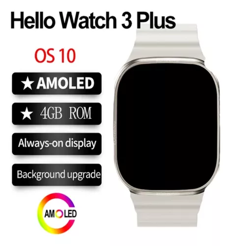 Smartwatch Hello Watch 3 Versión Plus Premium