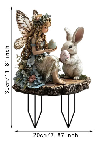Figura De Acrílico Decorativa De Conejo De Pascua, Estilo F