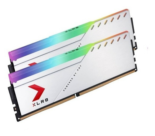 Memoria Ddr4 16gb (8x2) 3200mhz Pny Xlr8 White Rgb Epicx C16