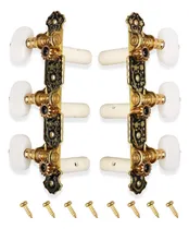 Comprar Afinadores De Guitarra, Cabezales De Maquina, Juego De 3+3 T