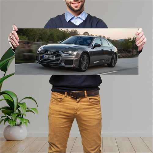 Cuadro 30x80cm Auto 2018 Audi A6 Sedan S Line 78 376