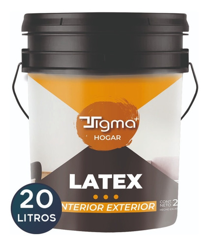 Imagen 1 de 7 de Pintura Latex Lavable Acrilica Color Blanca 20 Litros