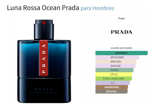 Prada Luna Rossa Ocean Eau De Toilette 100ml