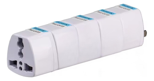 Adaptador Tomada Americano Us 2 Plug Conector Viagem Kit 5