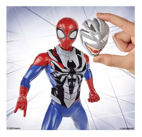 Muñeco Spiderman Articulado Con Sonido 30cm E3552 Hasbro