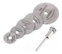 Comprar 5 Discos De Corte Hss Para Mini Tornos Con Mandril 1\u002F8