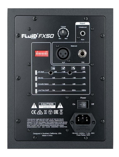 Fluid Audio Fx50 Monitor Estudio