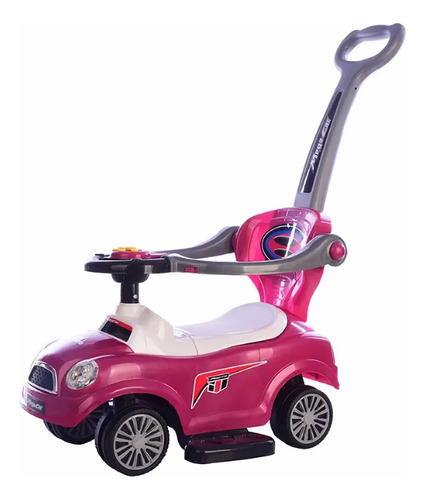 Carro Montable Para Niños Aeiou Bc216 De Bastón Color Morado