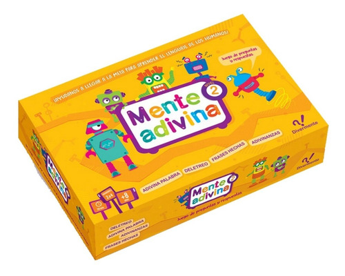 Mente Adivina 2 Juego Mesa Educativo Infantil Aprendizaje